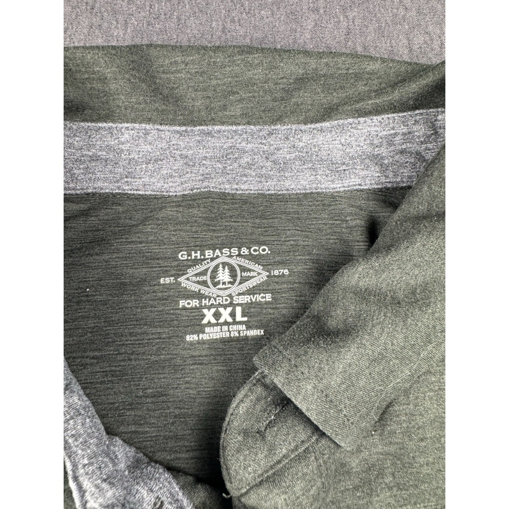 G H Bass And Co Polo Men's Xxl Forest Green - Picture 4 of 7